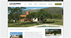 Desktop Screenshot of lalucinda.com