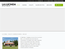 Tablet Screenshot of lalucinda.com